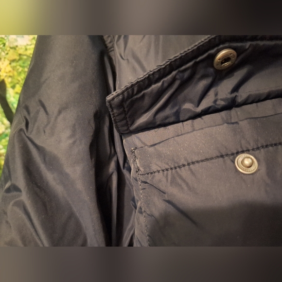 Navyblue four pocket GAP puffy jacket - Picture 5 of 9